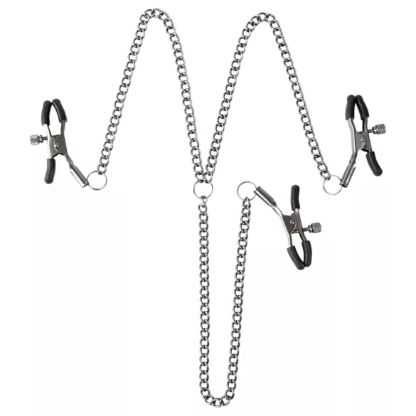 Sei Mio - Black Nipple and Intimate Pleasure Clamps