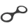 Sei Mio - Silicone Cuffs - Large (Black)