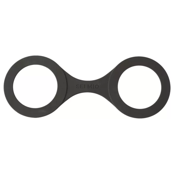 Sei Mio - Silicone Cuffs - Large (Black)
