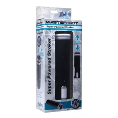   Master-Bot - Soft Spiked Masturbator with Up-Down Motion (Black)