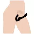 Strap U Revolver - Wearable Dildo Without Harness (Black)