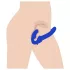 Revolver II - Strapless Strap-On Vibrator (Blue)