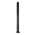 Suction Cup Spiral Anal Snake 18" - Black Anal Dildo