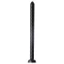 HOSED Ribbed Hose 19 - Black Suction Cup Anal Dildo