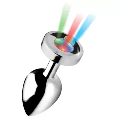 Booty Sparks - Illuminating Anal Plug - Large (Silver)