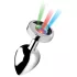 Booty Sparks - Illuminating Anal Plug - Large (Silver)