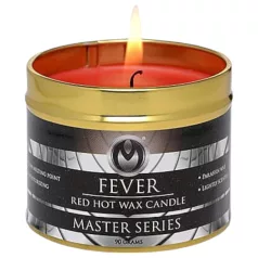 XR Brands - Fever - paraffin body candle (red, 120 g)