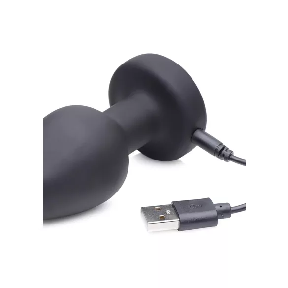 XR Brands - Zeus - wireless e-stim anal vibrator (black)