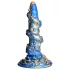 Kraken Spiral Tentacle Dildo - 21cm (Gold-Blue)
