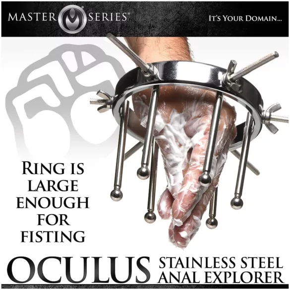 XR Brands Oculus - Stainless Steel Expander (Silver)