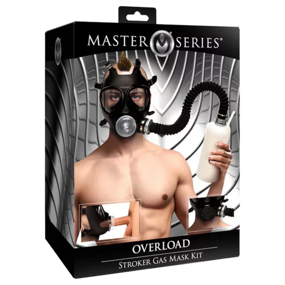 XR Brands - 2-in-1 Suction Mask & Aroma Inhaler (Black)
