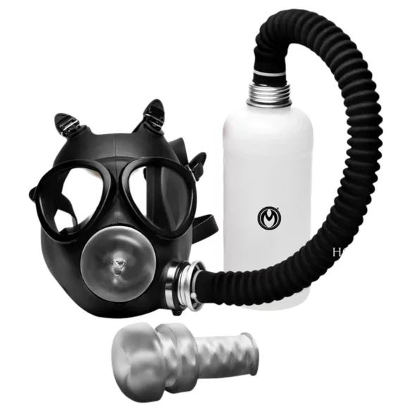 XR Brands - 2-in-1 Suction Mask & Aroma Inhaler (Black)