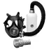XR Brands - 2-in-1 Suction Mask & Aroma Inhaler (Black)
