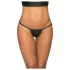 Mapalé - Shiny Micro Thong (Black) - M/L