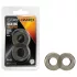 Stay Hard - Penis and Testicle Ring (Gray)