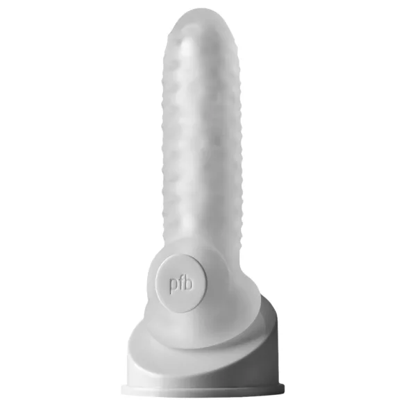 Perfect Fit - Fat Boy Checker Box - penis sleeve (15 cm, white)