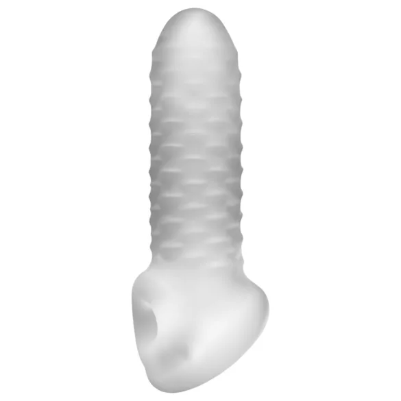 Perfect Fit - Fat Boy Checker Box - penis sleeve (15 cm, white)