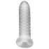 Perfect Fit - Fat Boy Checker Box - penis sleeve (15 cm, white)