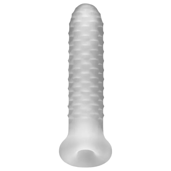 Perfect Fit - Fat Boy Chequer Box - Penis Sleeve (17 cm, White)