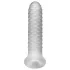 Perfect Fit - Fat Boy Chequer Box - Penis Sleeve (17 cm, White)