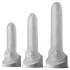 Perfect Fit - Fat Boy Chequer Box - Penis Sleeve (17 cm, White)