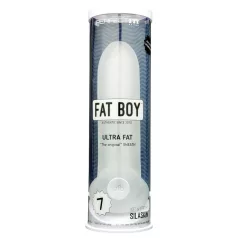   Perfect Fit - Fat Boy Original Ultra Fat - penis sleeve (19 cm, white)