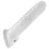 Perfect Fit - Fat Boy Thin - penis sheath (17 cm, white)