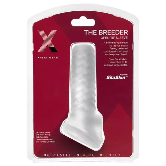 Perfect Fit Breeder - Open-Style Male Enhancer (White)