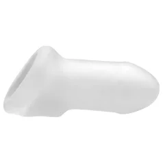 Perfect Fit - Fat Boy Thin - penis sleeve (10 cm, white)