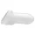 Perfect Fit - Fat Boy Thin - penis sleeve (10 cm, white)