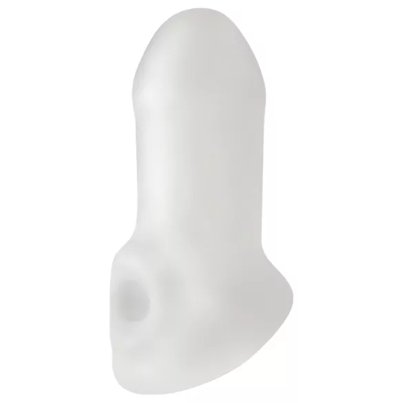 Perfect Fit - Fat Boy Thin - penis sleeve (10 cm, white)