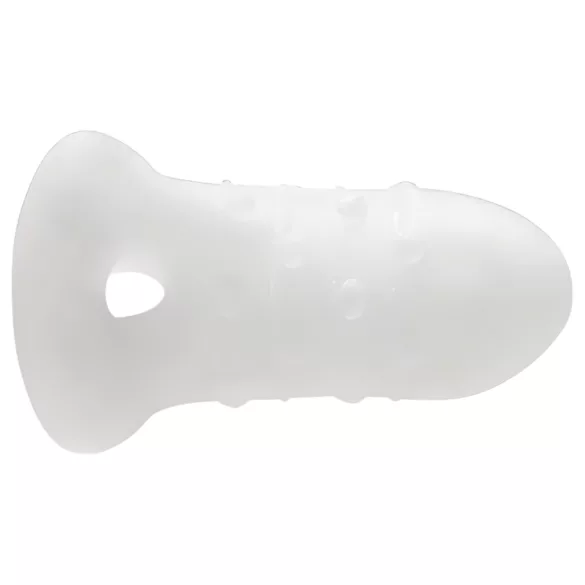Perfect Fit - Fat Boy Thin - penis sleeve (10 cm, white)