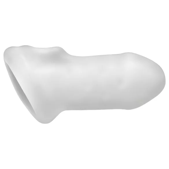 Perfect Fit - Fat Boy Thin - penis sleeve (10 cm, white)