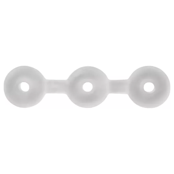 Perfect Fit Triple - White Penis Ring Trio