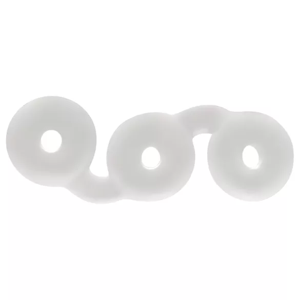 Perfect Fit Triple - White Penis Ring Trio