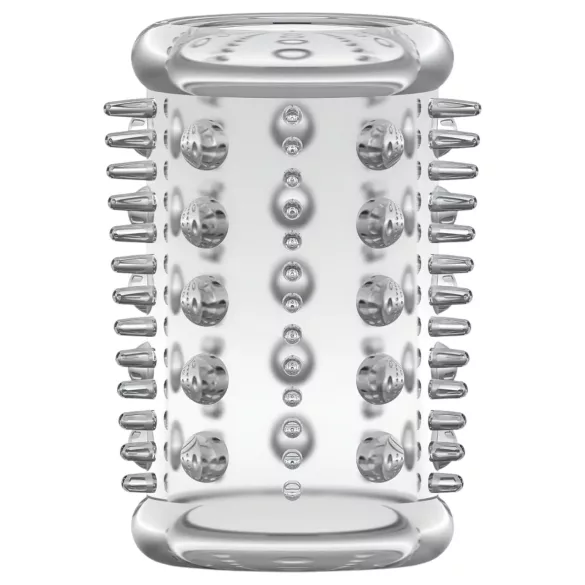 Stay Hard - Small Spiked Penis Sleeve (Transparent)