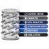 Stay Hard - Clear Penis Sleeve Set (6 pcs)