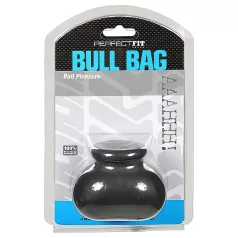 Perfect Fit Bull Bag - Scrotum Sack and Stretcher (black)