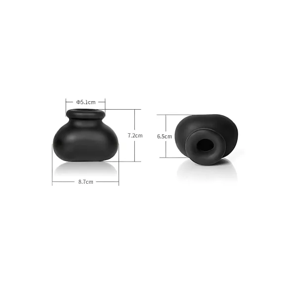 Perfect Fit Bull Bag - Ball Stretcher & Enhancer (Black)