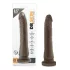 Dr. Skin 8.5 - lifelike dildo with suction cup (brown, 20.5 cm)