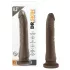 Dr. Skin 8.5 - lifelike dildo with suction cup (brown, 20.5 cm)