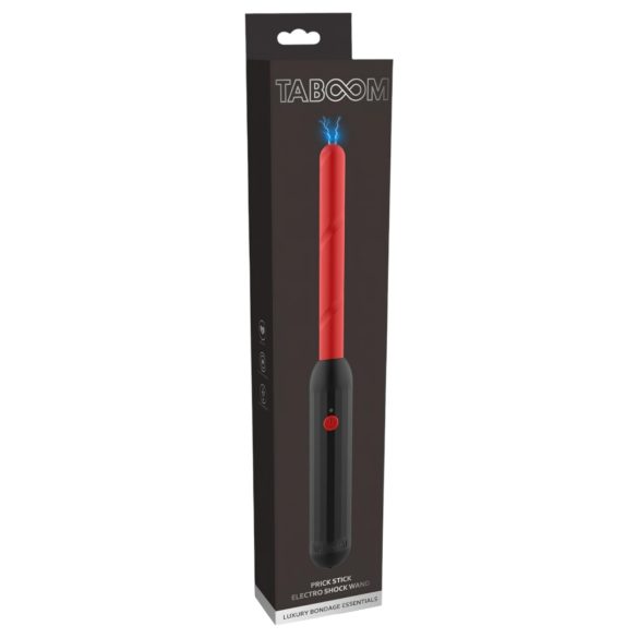 Taboom - Rechargeable Electro Sex Wand (Red)