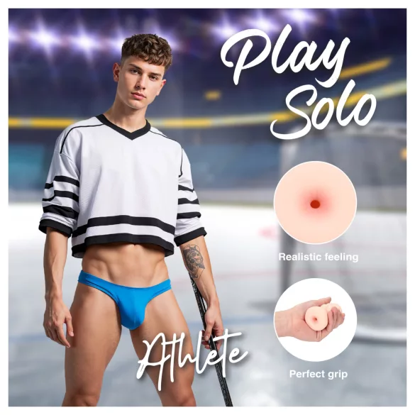 S-Line Athlete - lifelike male masturbator (flesh-coloured buttocks)
