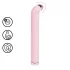 Loveline - G-spot glass vibrator (pink)