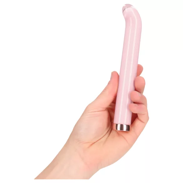 Loveline - G-spot glass vibrator (pink)