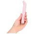 Loveline - G-spot glass vibrator (pink)