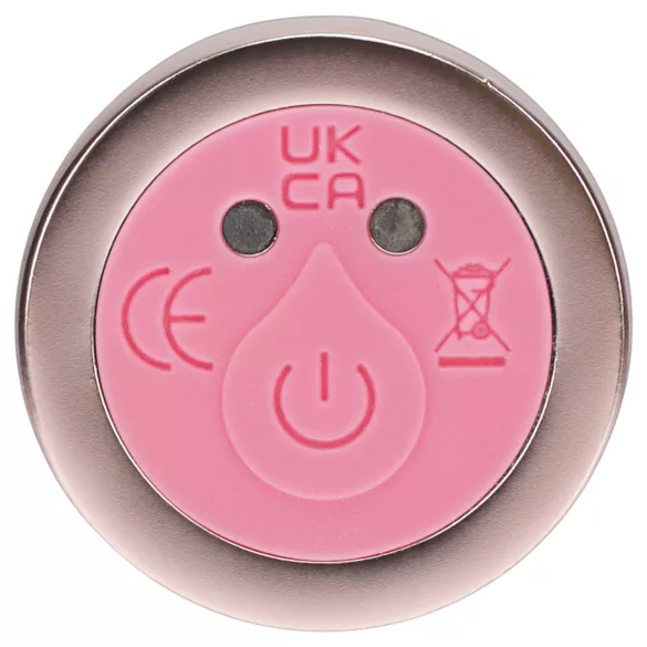 Loveline - G-spot glass vibrator (pink)