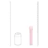 Loveline - glass vibrator with rounded head (pink)