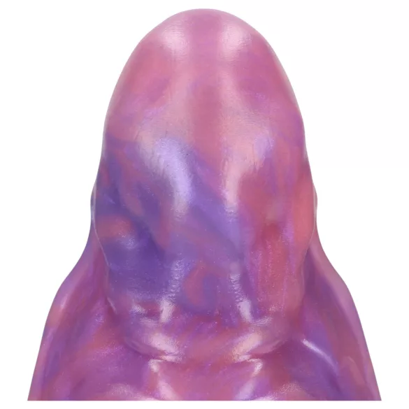 Ouch! Galactic Ravager - silicone fantasy dildo (purple)