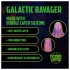 Ouch! Galactic Ravager - silicone fantasy dildo (purple)